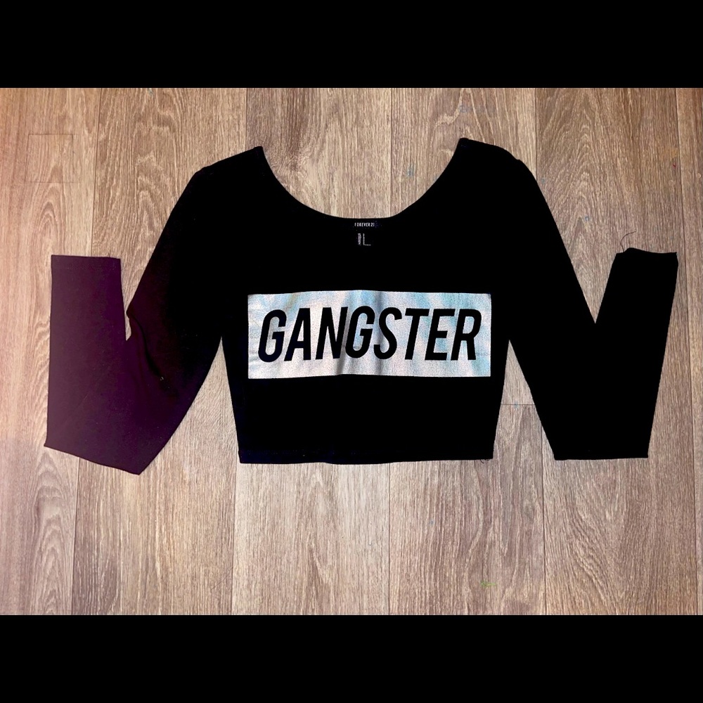 Gangster crop top
